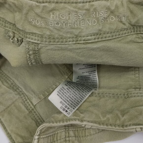 American Eagle Highest Rise 90's Boyfriend Short Stretch Size 2 - Picture 7 of 8